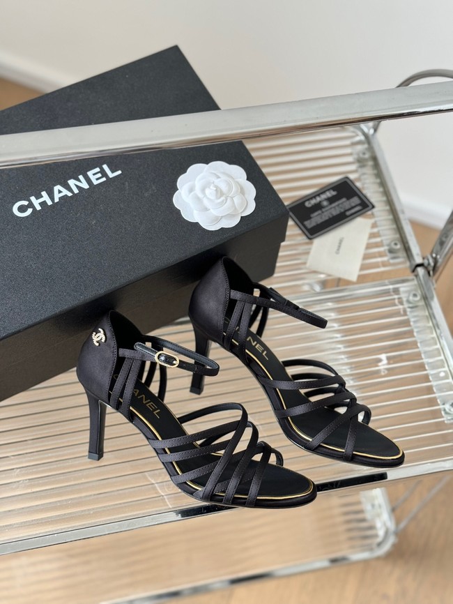 Chanel WOMENS SANDAL heel height 7CM 36597-1