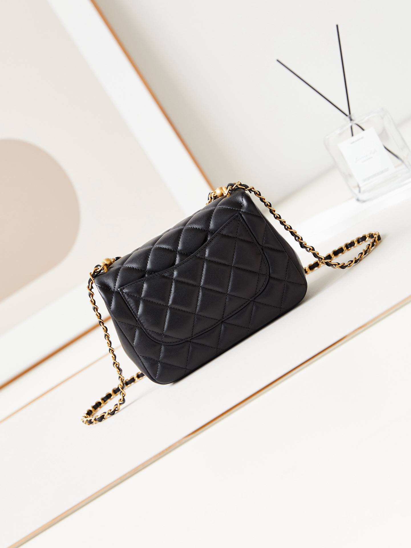 Chanel SMALL FLAP BAG AS4384 black