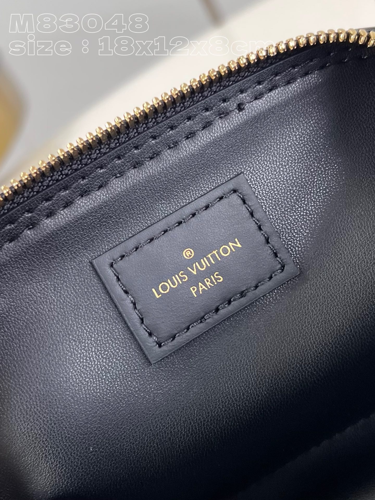 Louis Vuitton Nano Alma M83048 Black