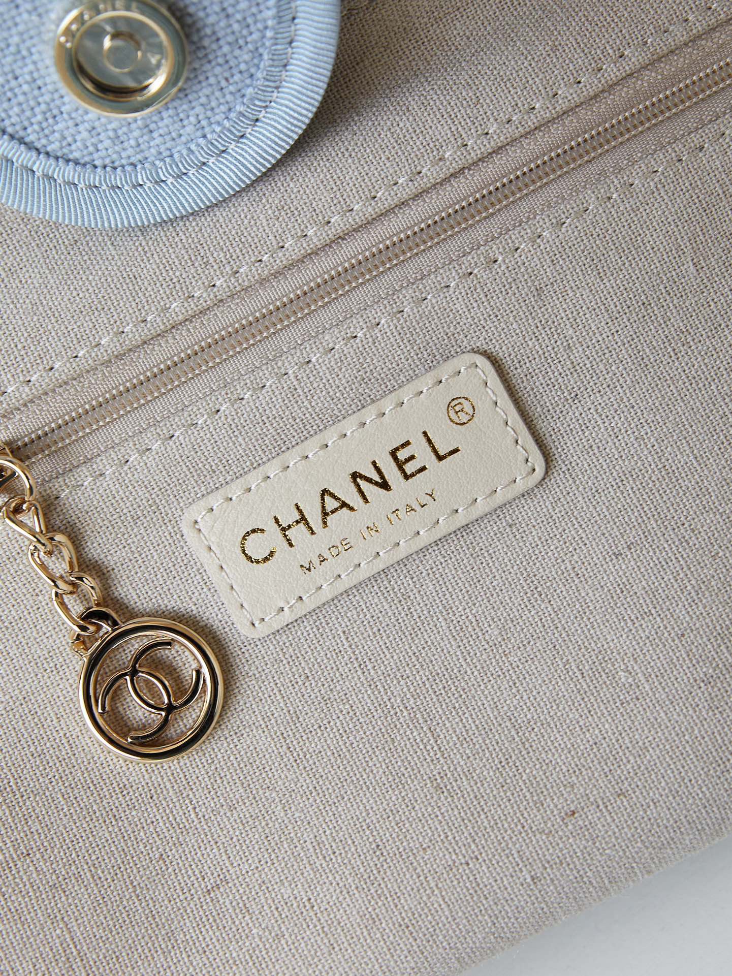 Chanel SHOPPING BAG AS3257 Ice Blue