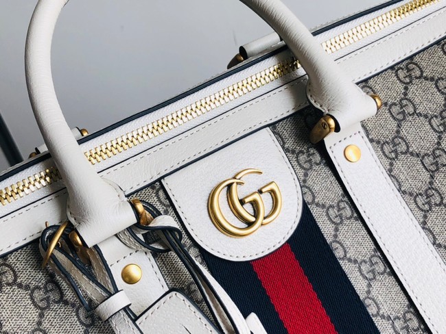 Gucci Jumbo GG large duffle bag 645021 white