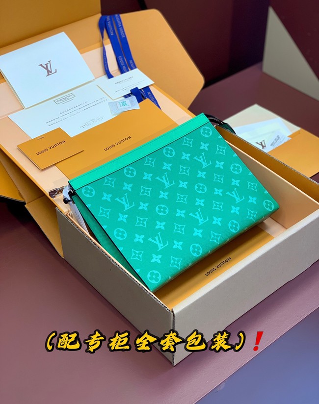 Louis Vuitton Pochette Voyage MM M83099 green