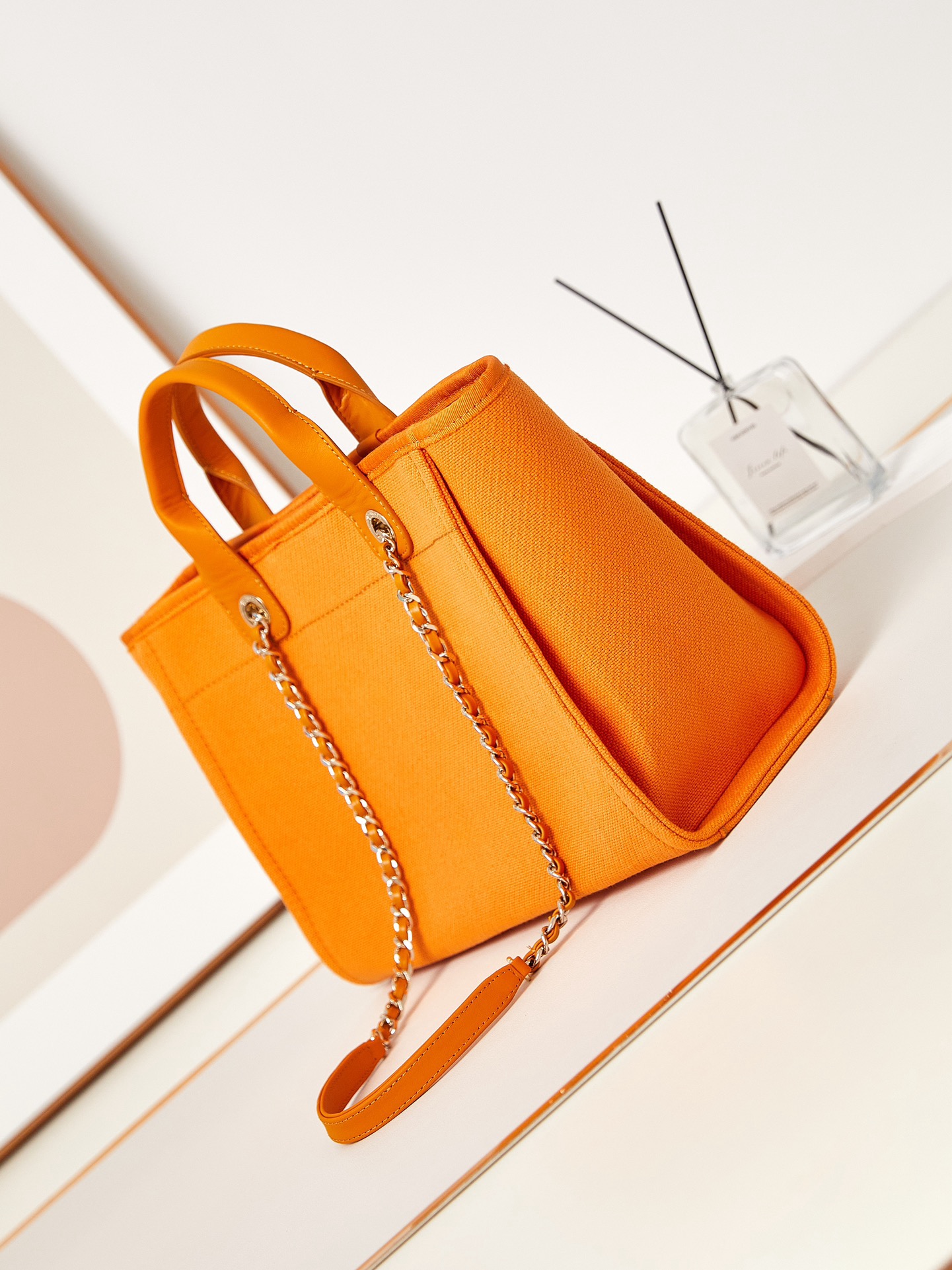 Chanel SHOPPING BAG AS3257 ORANGE