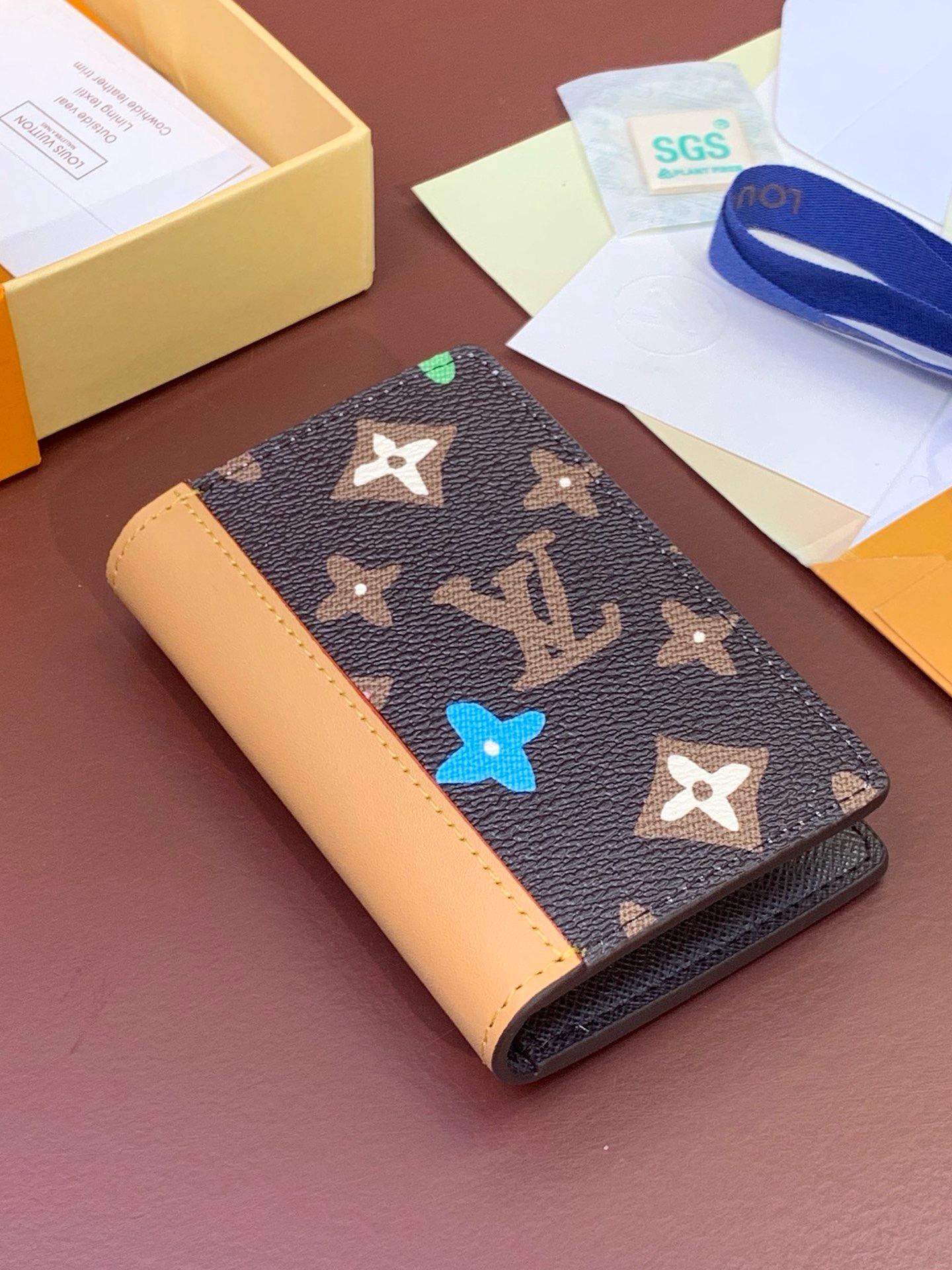 Louis Vuitton Pocket Organizer M83337 Chocolate