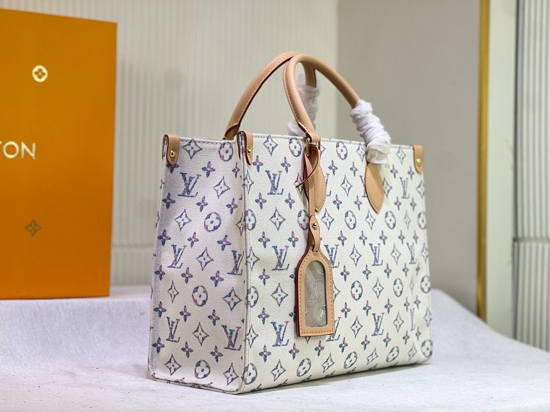 Louis Vuitton Monogram Reverse OnTheGo MM M24708 White