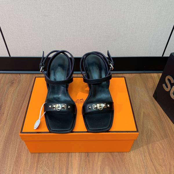 Hermes Shoes HMS00437 Heel 8.5CM