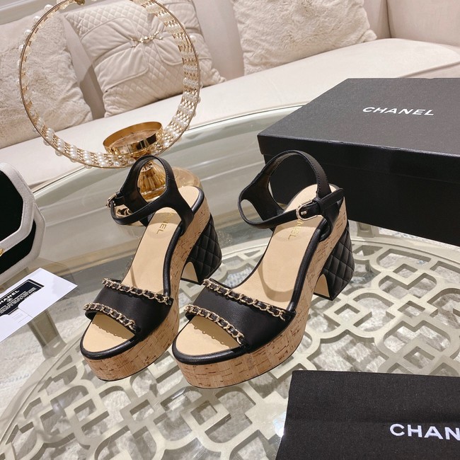 Chanel WOMENS heel height 10.5CM 36640-3