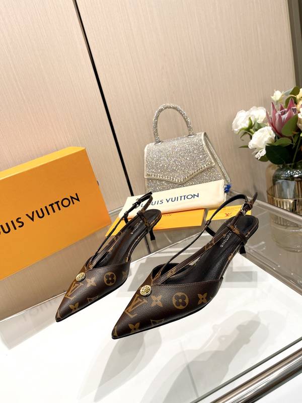 Louis Vuitton Shoes LVS00714 Heel 4CM