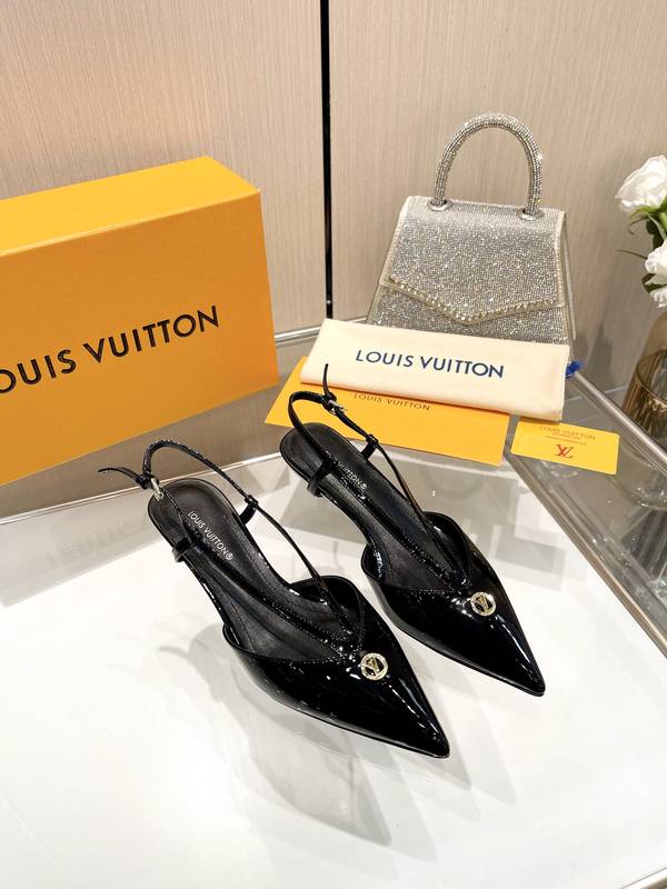 Louis Vuitton Shoes LVS00725 Heel 4CM