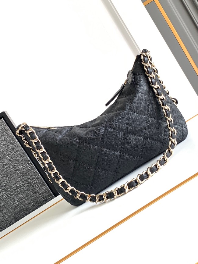 CHANEL HOBO HANDBAG AS4293 BLACK