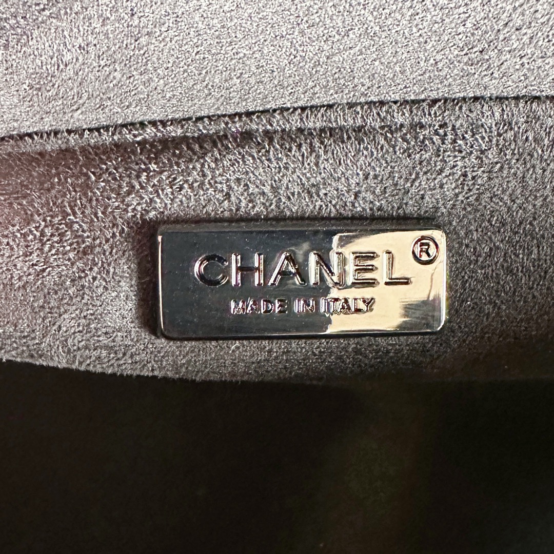 Chanel Weaving small Flap Bag AS6010 Black&Beige