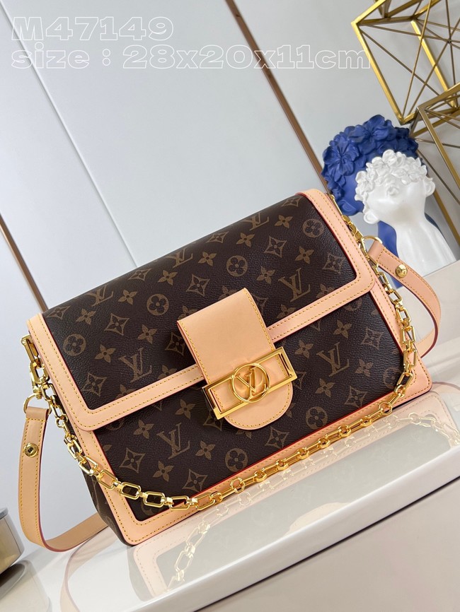 Louis Vuitton Dauphine Monogram coated canvas MM M47149