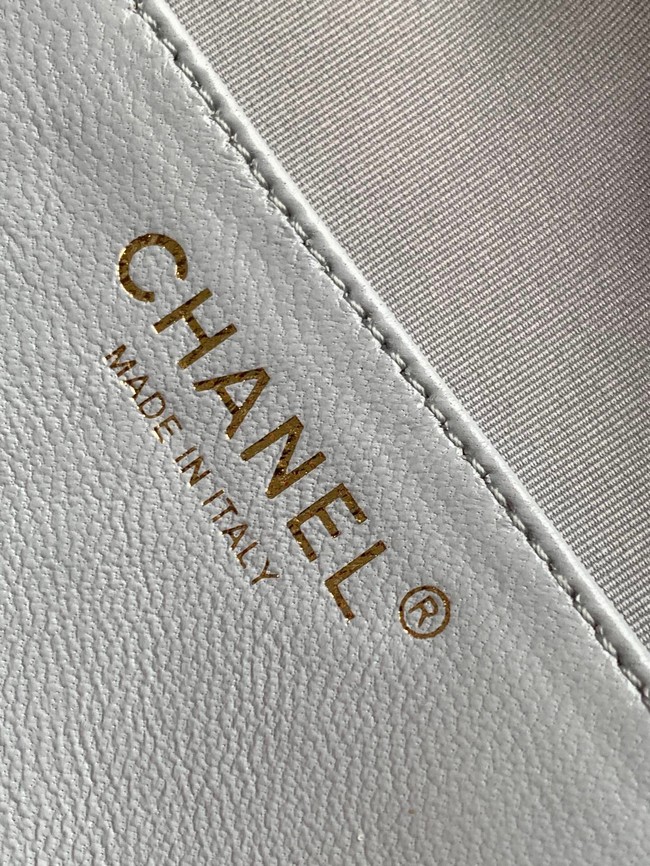 CHANEL 24P BACKPACK AS4058 light blue