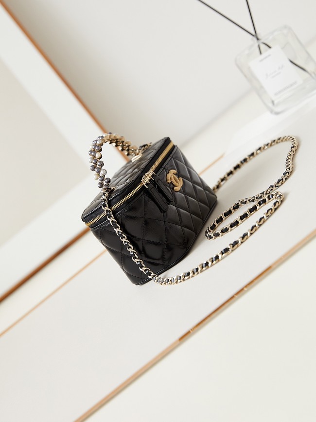 CHANEL MINI CLUTCH WITH CHAIN AP3804 BLACK