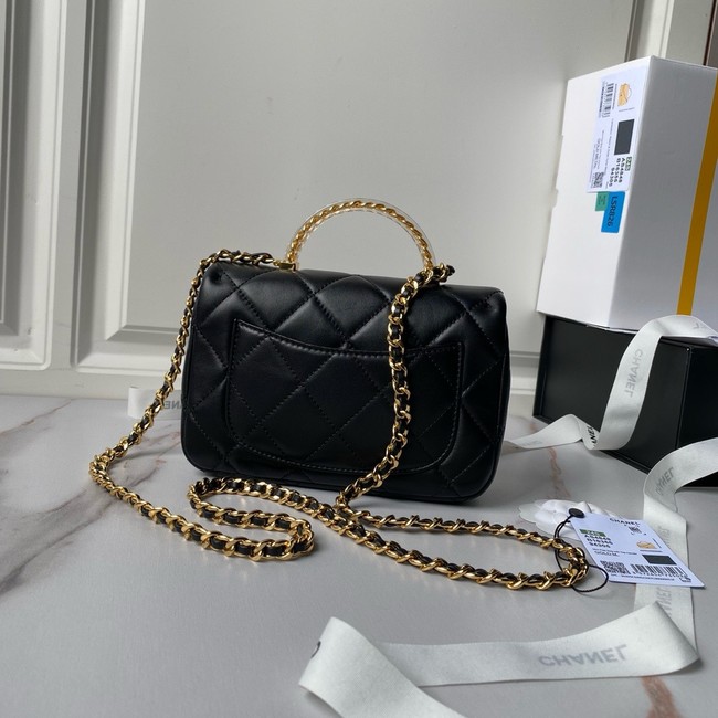 Chanel CLUTCH WITH CHAIN AS4848 black