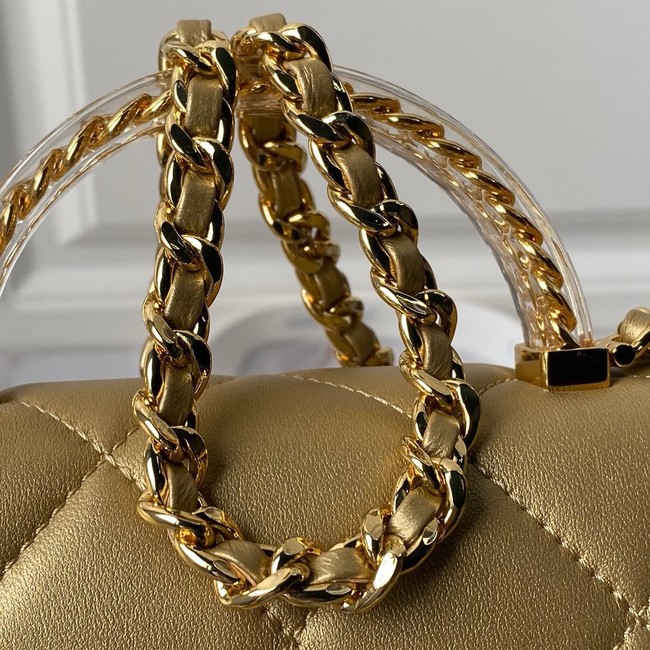 Chanel CLUTCH WITH CHAIN AS4848 gold