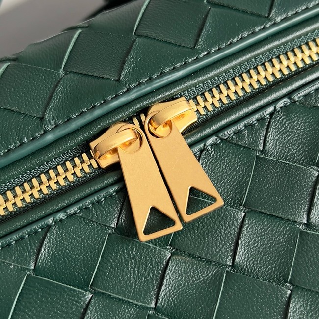 Bottega Veneta Vanity Case On Strap 789109 Emerald green