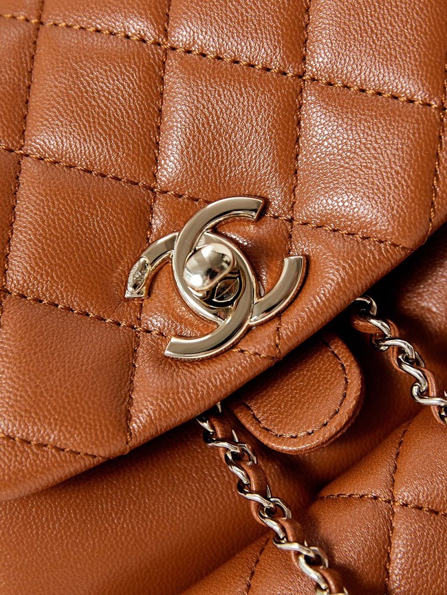 Chanel SMALL BACKPACK AS2908 Camel