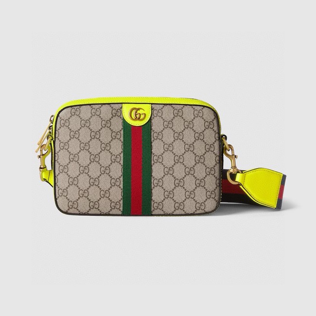 GUCCI OPHIDIA GG SMALL CROSSBODY BAG 752591 green