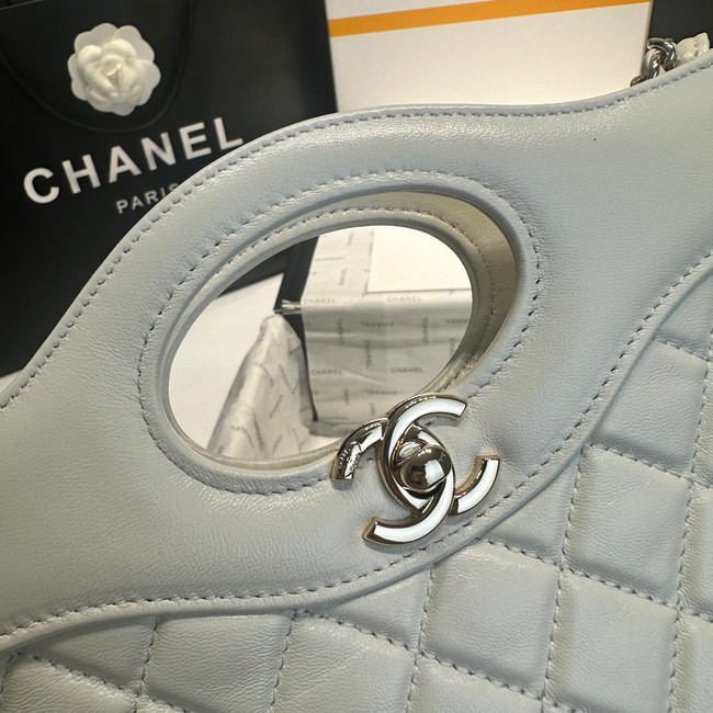 CHANEL 31 MINI SHOPPING AS4133 gray