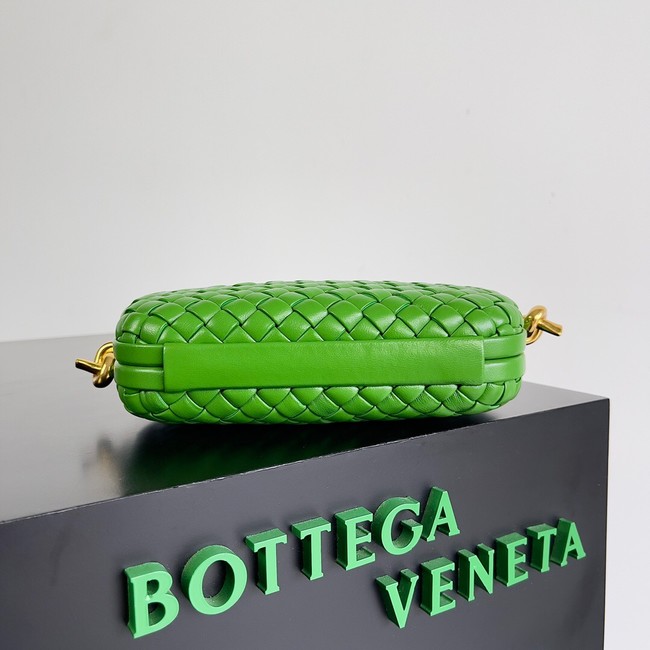 Bottega Veneta Knot With Chain A776662 green