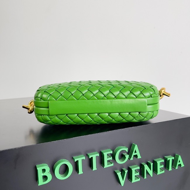 Bottega Veneta Knot With Chain A776662 green