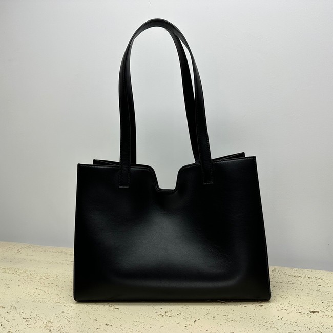 CELINE CABAS 16 IN SMOOTH CALFSKIN 112583 BLACK