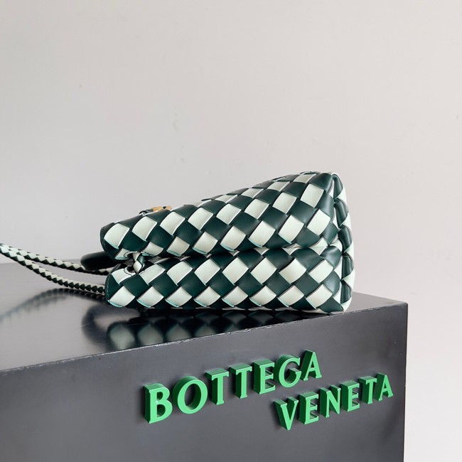 Bottega Veneta Small Andiamo 766014 white&green