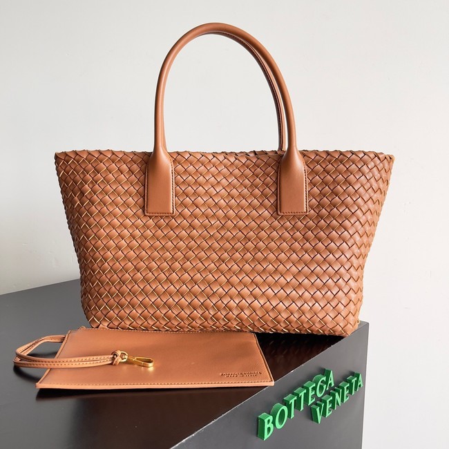 Bottega Veneta Small Cabat 730297 Golden Brown