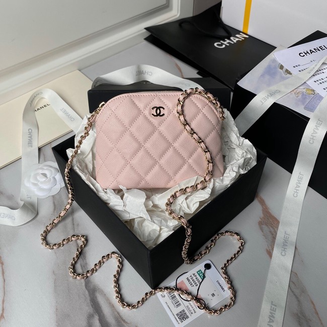 CHANEL CLUTCH WITH CHAIN AP4000 pink