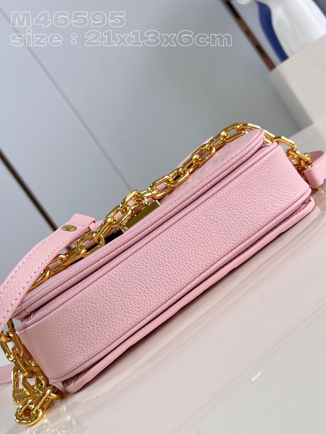 Louis Vuitton Pochette Metis East West M47045 Opal Pink