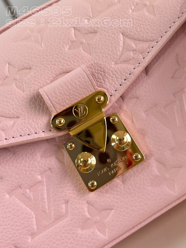 Louis Vuitton Pochette Metis East West M47045 Opal Pink