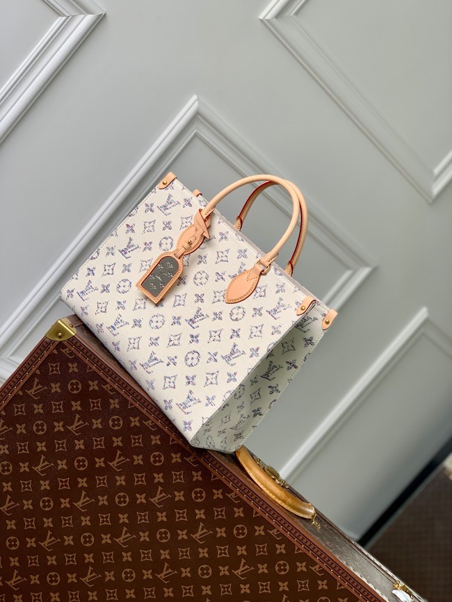 Louis Vuitton OnTheGo MM M24708 Multicolor Beige