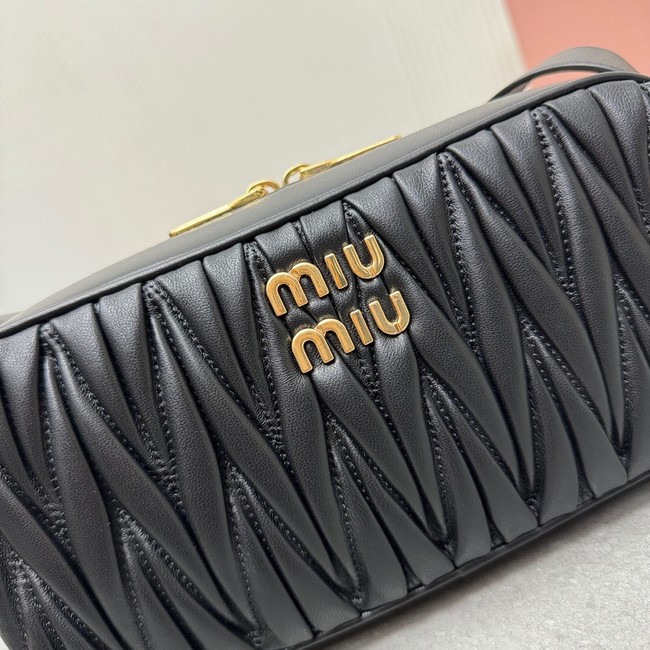 miu miu Shoulder Bag 5BC158 black