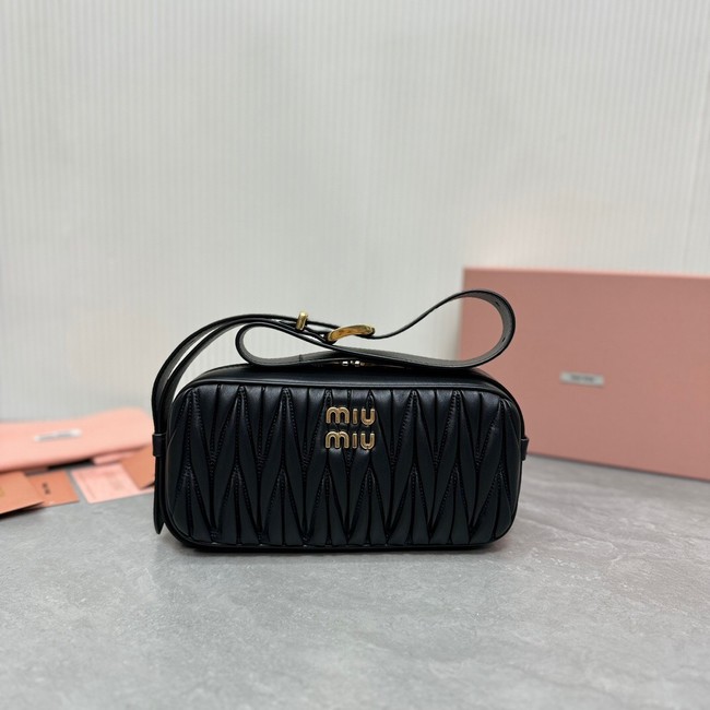 miu miu Shoulder Bag 5BC158 black