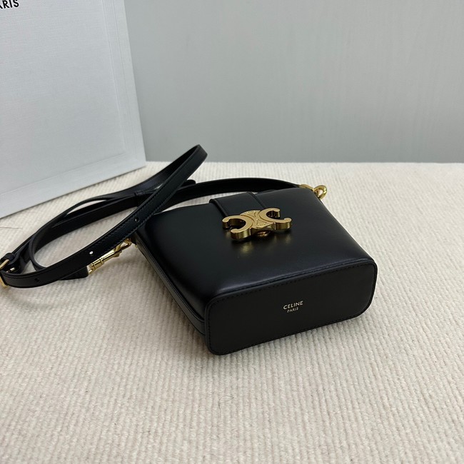 CELINE MEDIUM LOUISE BAG IN SMOOTH CALFSKIN 10K943 black