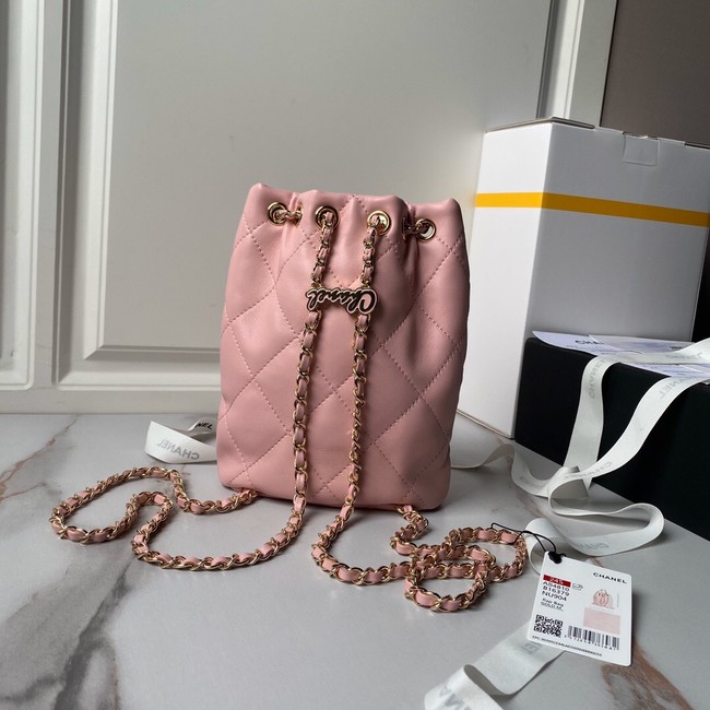 CHANEL BACKPACK AS4810 pink