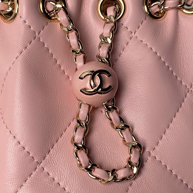 CHANEL BACKPACK AS4810 pink