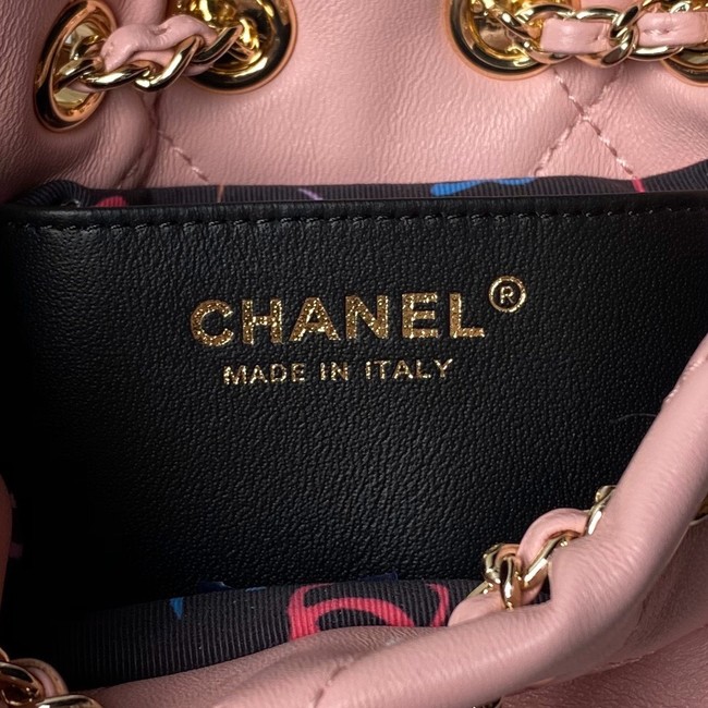 CHANEL BACKPACK AS4810 pink