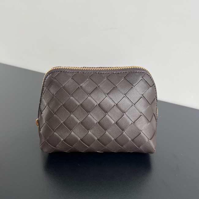 Bottega Veneta Intrecciato Beauty Pouch 764044 Fondant