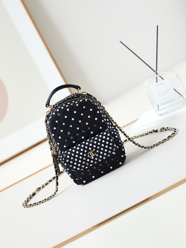 Chanel MINI BACKPACK AP3753 black