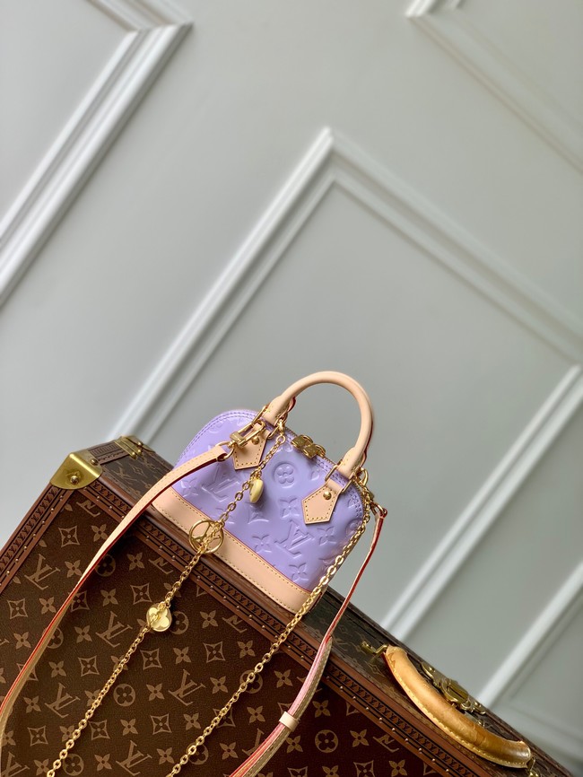 Louis Vuitton Nano Alma M82974 Glossy Lilac