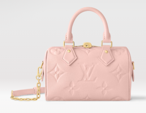 Louis Vuitton Speedy Bandouliere 20 M47136 Opal Pink