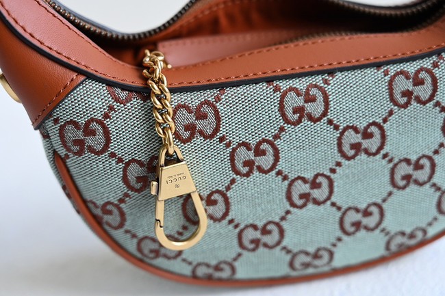 Gucci OPHIDIA SUPER MINI SHOULDER BAG 783124 Pale blue