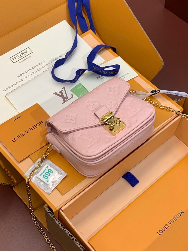 Louis Vuitton mini Pochette Metis East West M81390 Opal Pink