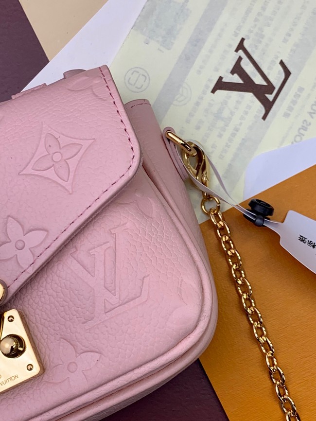 Louis Vuitton mini Pochette Metis East West M81390 Opal Pink