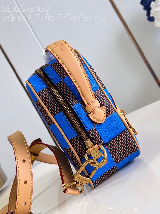 Louis Vuitton Chess Messenger N40547 Blue