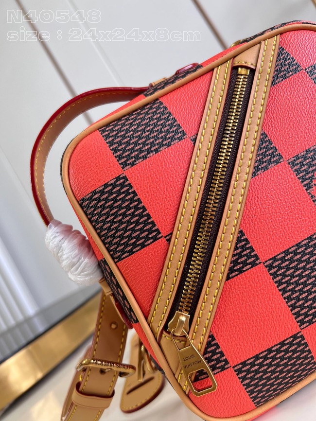 Louis Vuitton Chess Messenger N40547 red