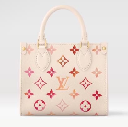 Louis Vuitton OnTheGo BB M47115 Sunrise Aquarelle