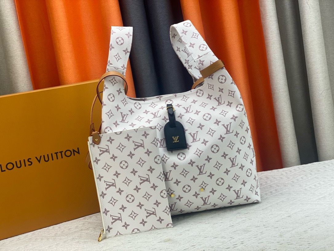 Louis Vuitton Monogram Canvas Atlantis GM Bag M46816 OR M46817 White